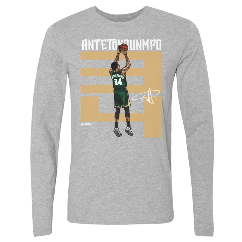Giannis Antetokounmpo Number D WHT sold by 500 Level