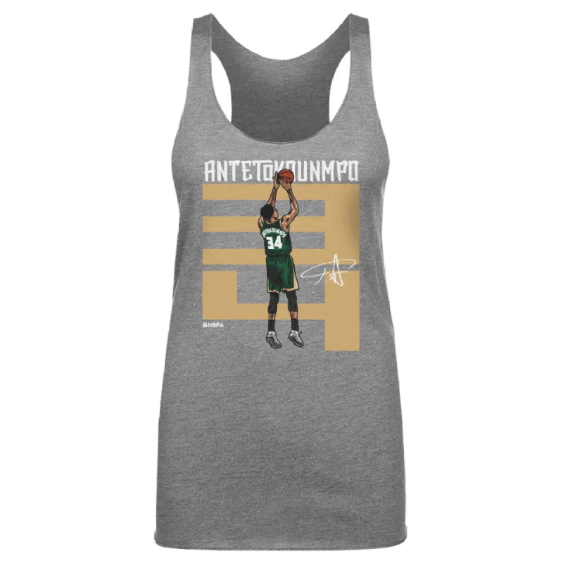 Giannis Antetokounmpo Number D WHT sold by 500 Level