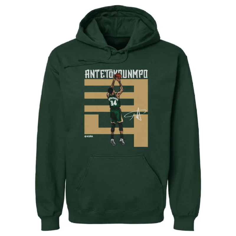 Giannis Antetokounmpo Number D WHT sold by 500 Level