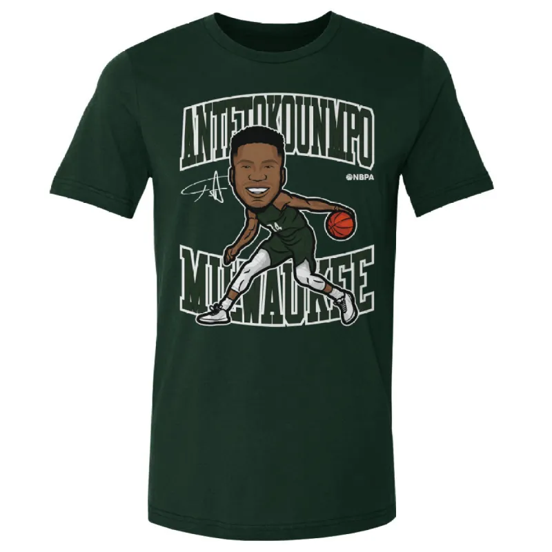 Giannis Antetokounmpo Milwaukee Toon WHT sold by 500 Level