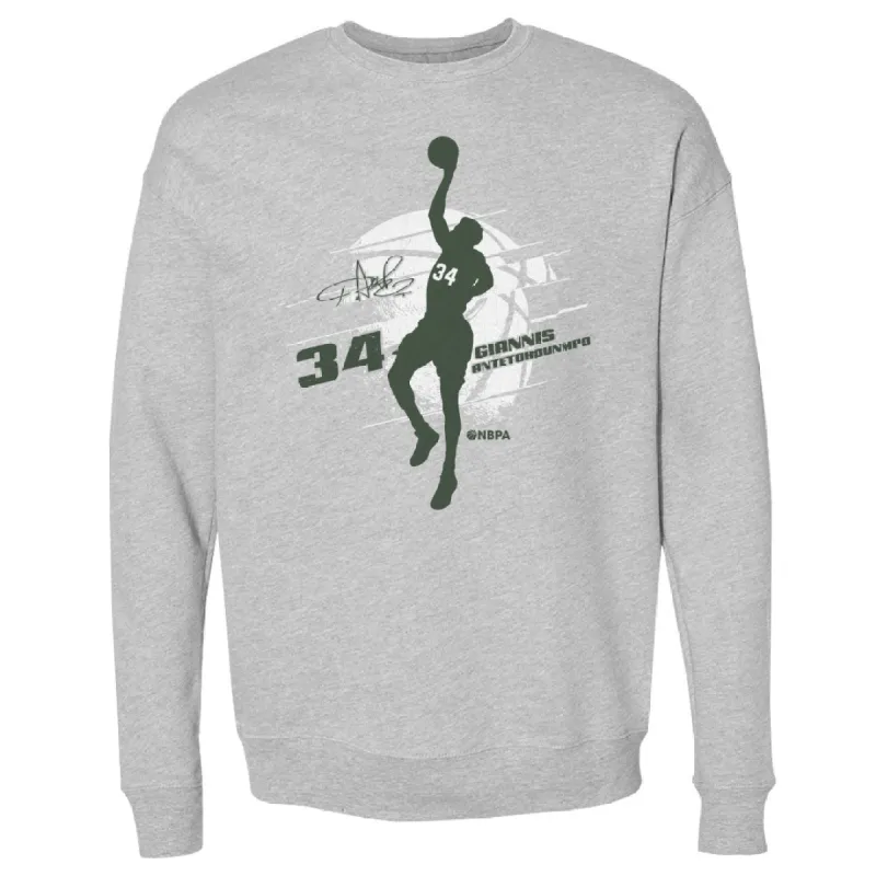 Giannis Antetokounmpo Milwaukee Silhouette WHT sold by 500 Level