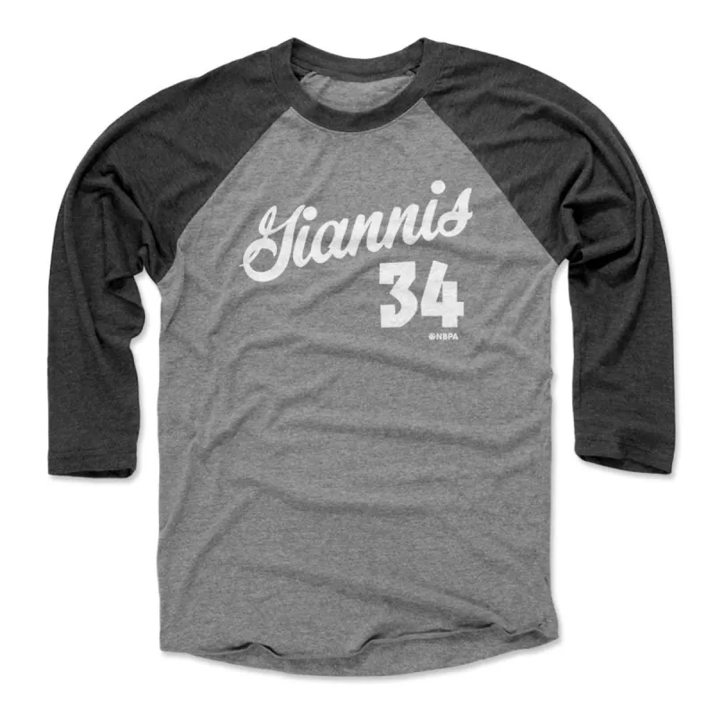 Giannis Antetokounmpo Milwaukee Script WHT sold by 500 Level