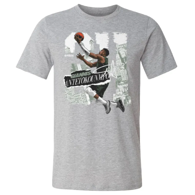 Giannis Antetokounmpo Milwaukee Rough WHT sold by 500 Level
