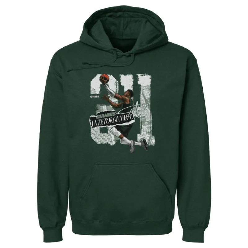 Giannis Antetokounmpo Milwaukee Rough WHT sold by 500 Level