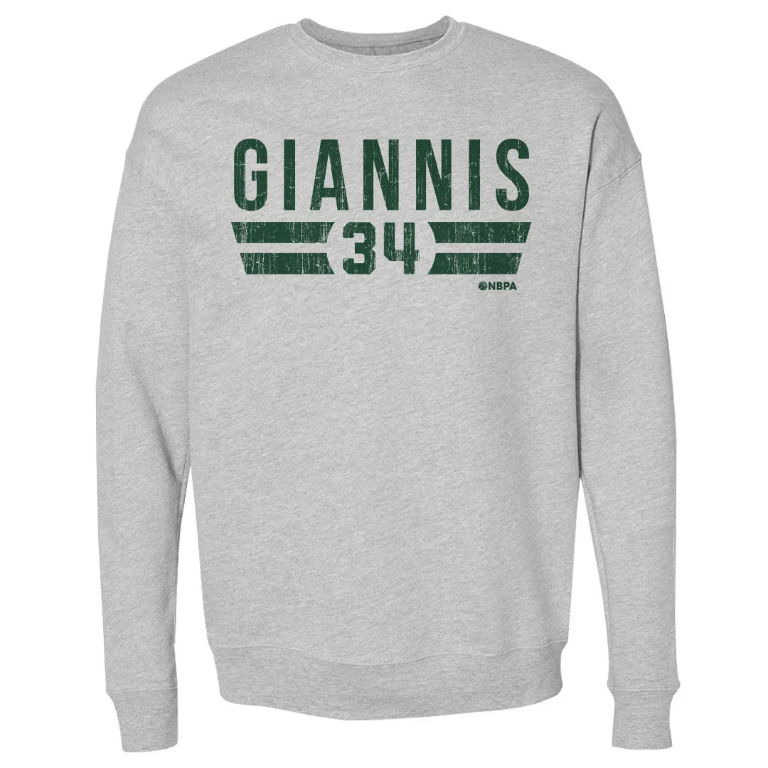 Giannis Antetokounmpo Milwaukee Font sold by 500 Level