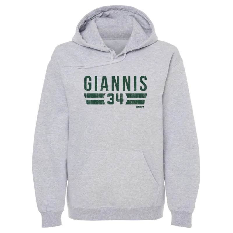 Giannis Antetokounmpo Milwaukee Font sold by 500 Level