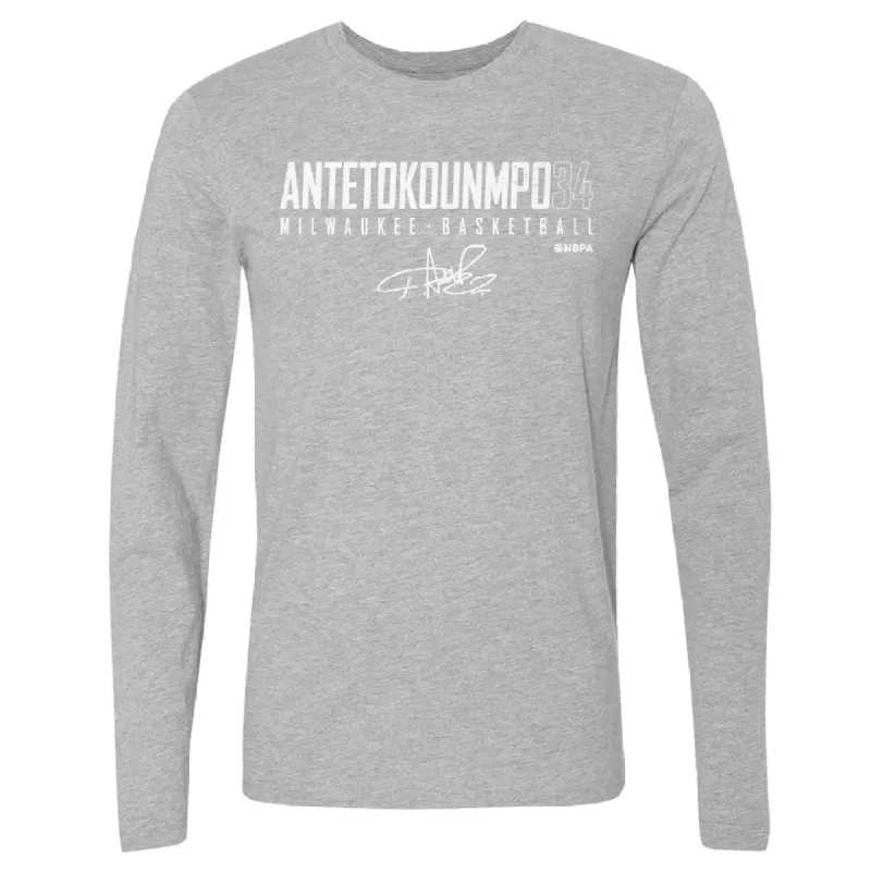 Giannis Antetokounmpo Milwaukee Elite WHT sold by 500 Level