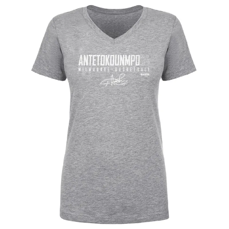 Giannis Antetokounmpo Milwaukee Elite WHT sold by 500 Level