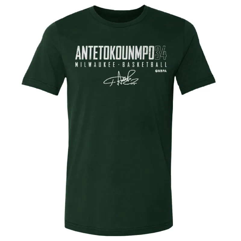 Giannis Antetokounmpo Milwaukee Elite WHT sold by 500 Level