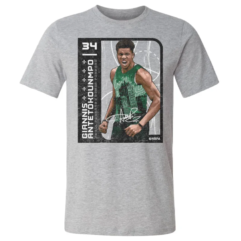 Giannis Antetokounmpo Milwaukee Card WHT sold by 500 Level