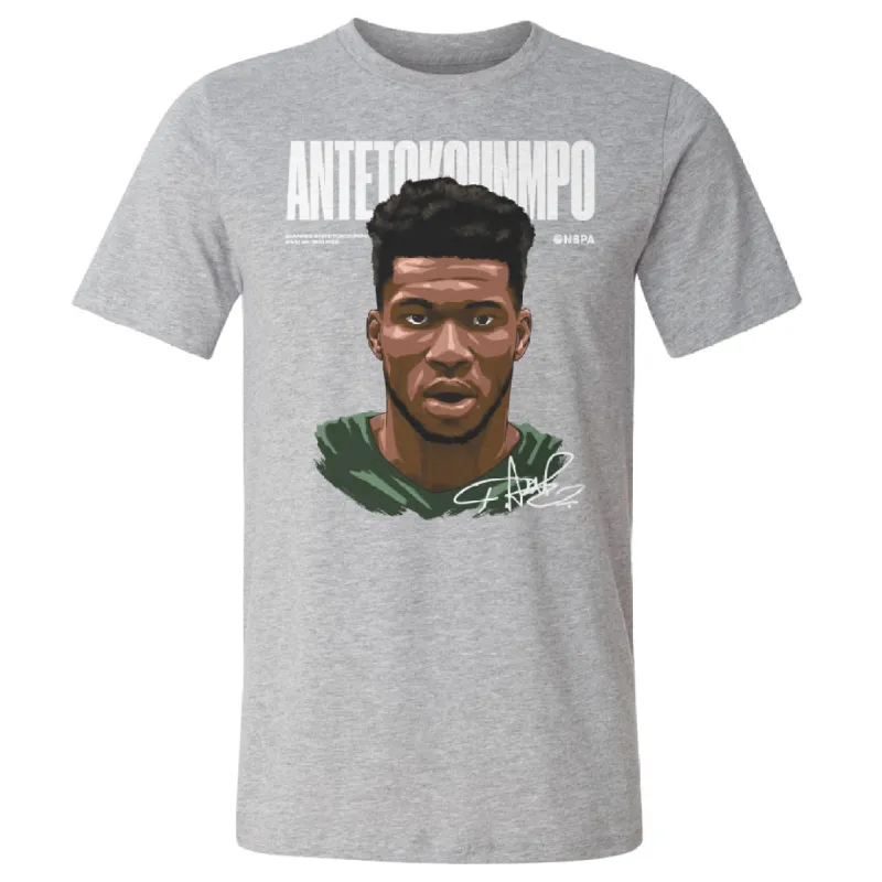 Giannis Antetokounmpo Game Face WHT sold by 500 Level