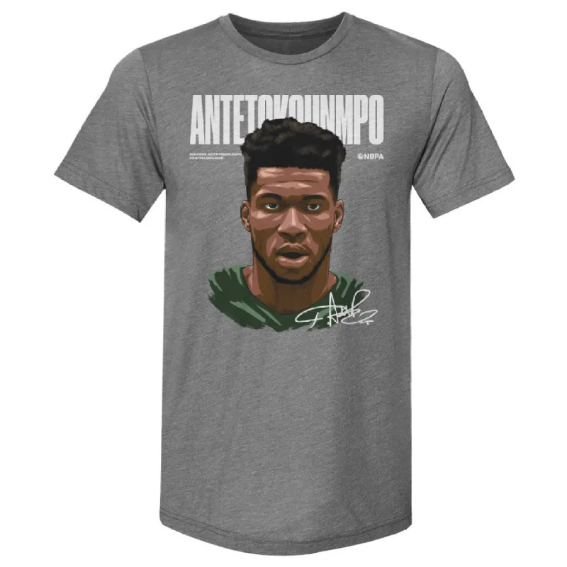 Giannis Antetokounmpo Game Face WHT sold by 500 Level