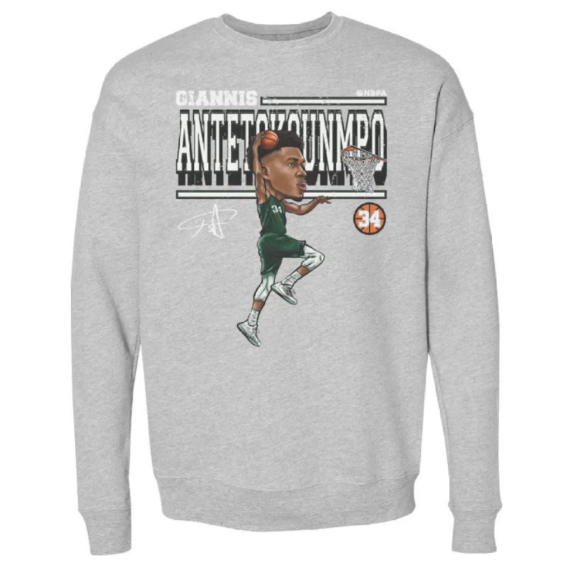 Giannis Antetokounmpo Cartoon WHT sold by 500 Level