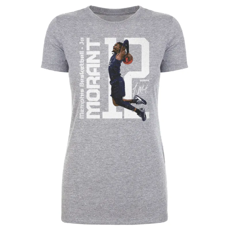 Ja Morant Memphis Vertical WHT sold by 500 Level