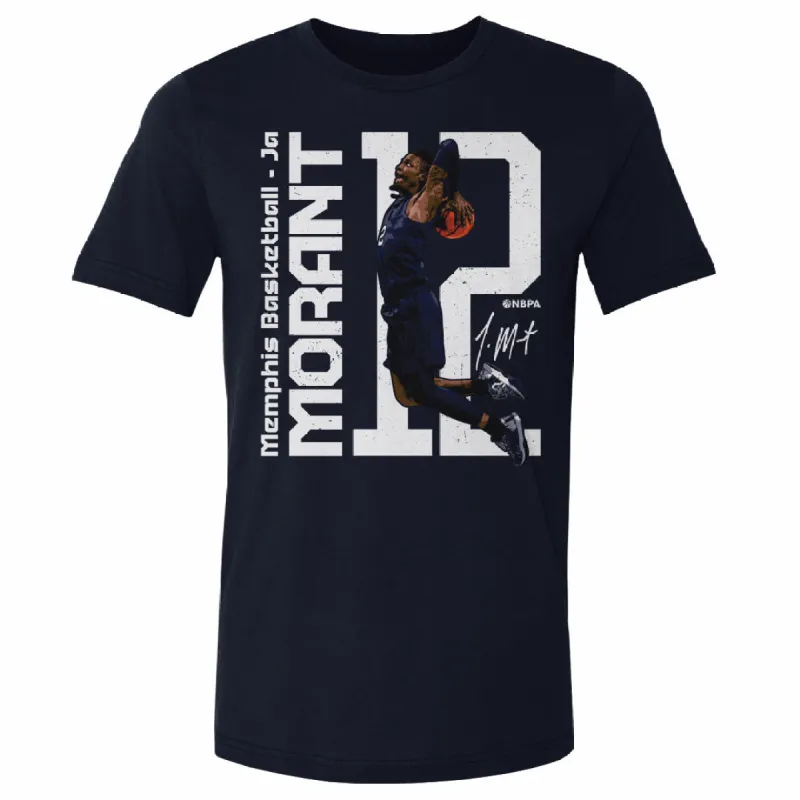 Ja Morant Memphis Vertical WHT sold by 500 Level