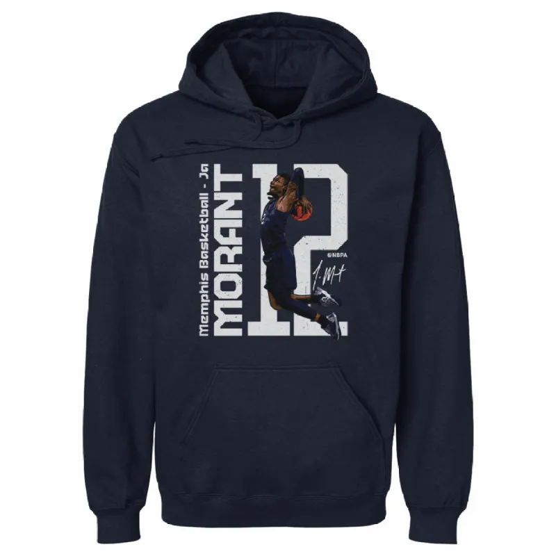 Ja Morant Memphis Vertical WHT sold by 500 Level