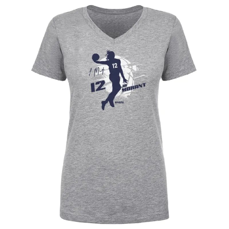 Ja Morant Memphis Silhouette WHT sold by 500 Level