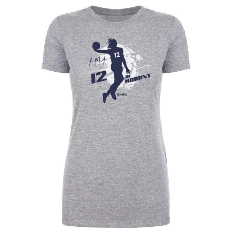 Ja Morant Memphis Silhouette WHT sold by 500 Level