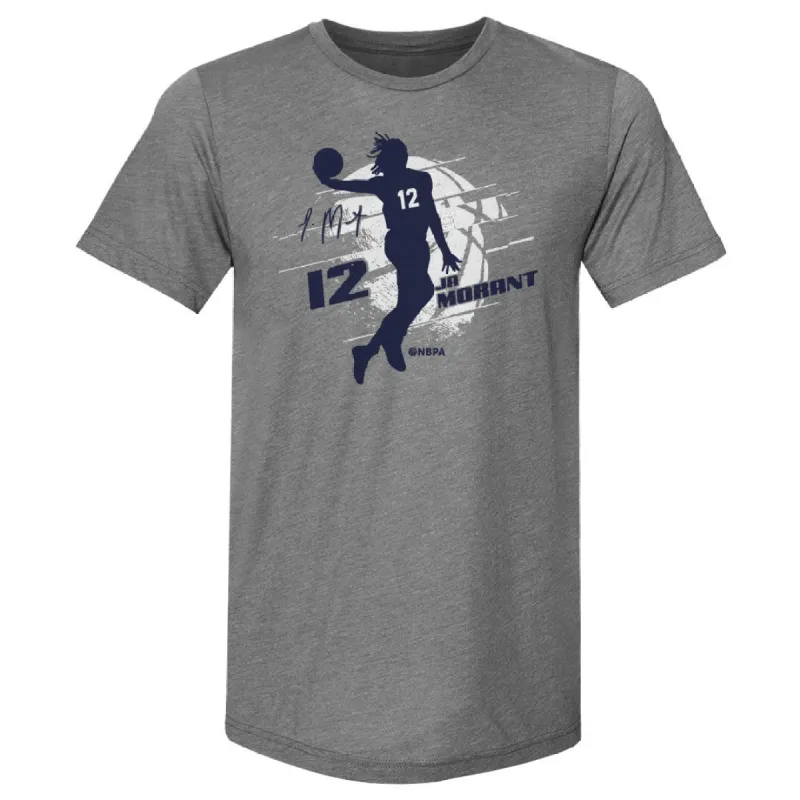 Ja Morant Memphis Silhouette WHT made by 500 Level