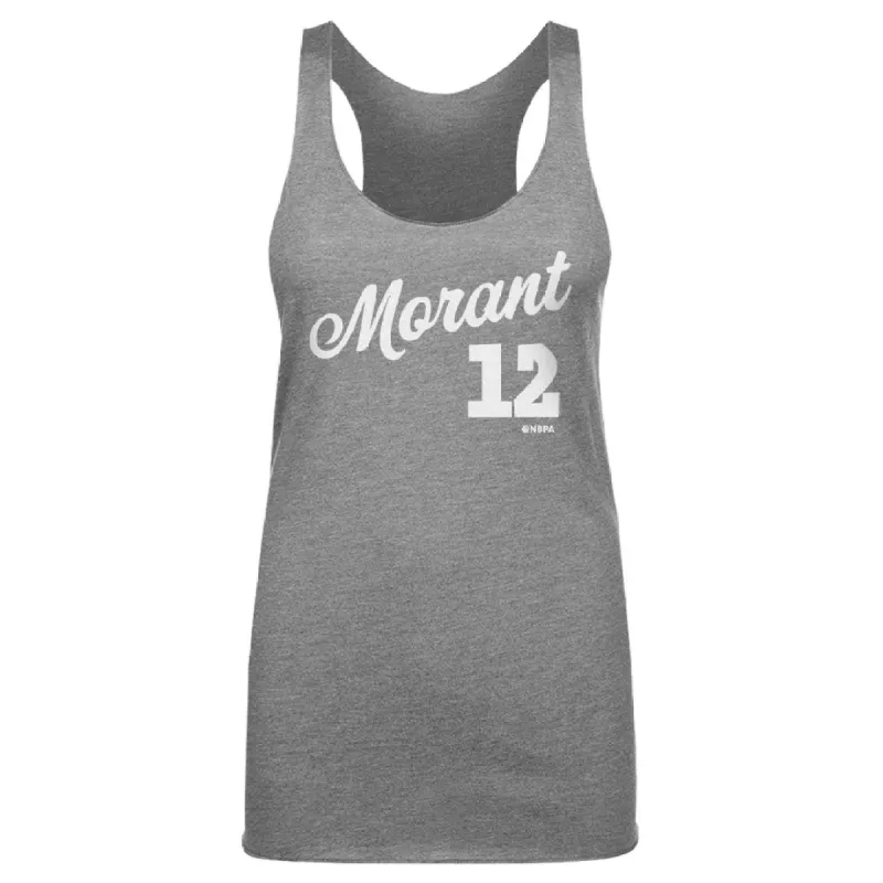 Ja Morant Memphis Script WHT sold by 500 Level