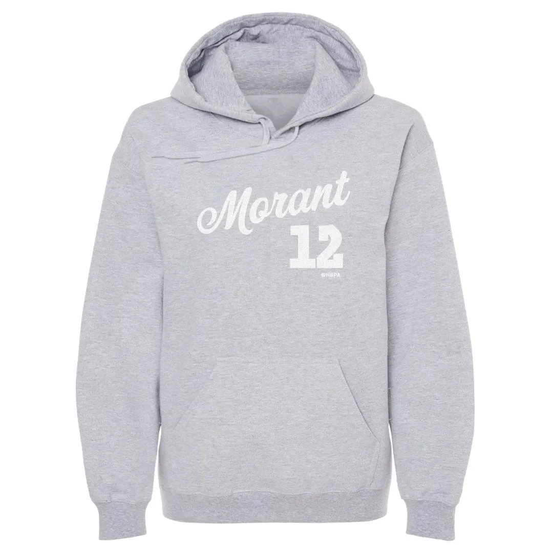 Ja Morant Memphis Script WHT sold by 500 Level