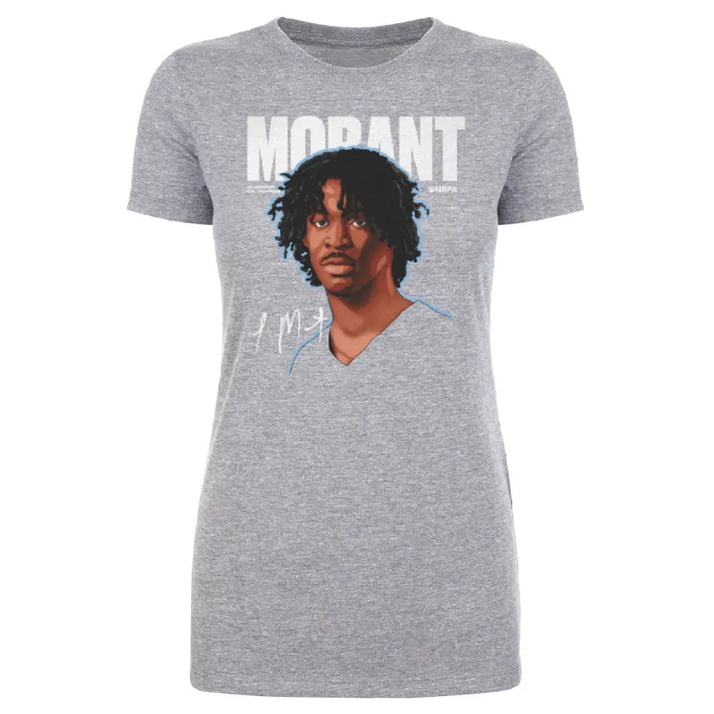 Ja Morant Memphis Game Face WHT sold by 500 Level