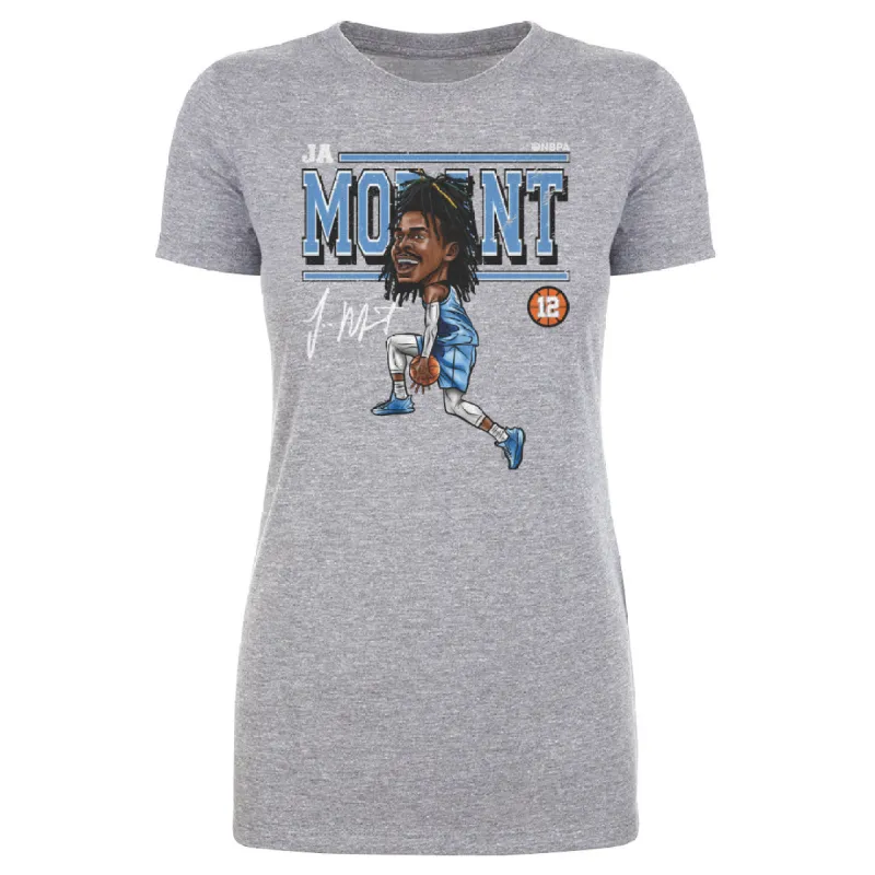 Ja Morant Cartoon WHT sold by 500 Level