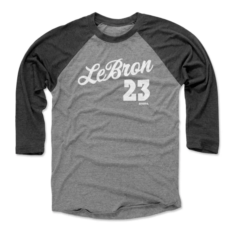 LeBron James Los Angeles Script WHT sold by 500 Level