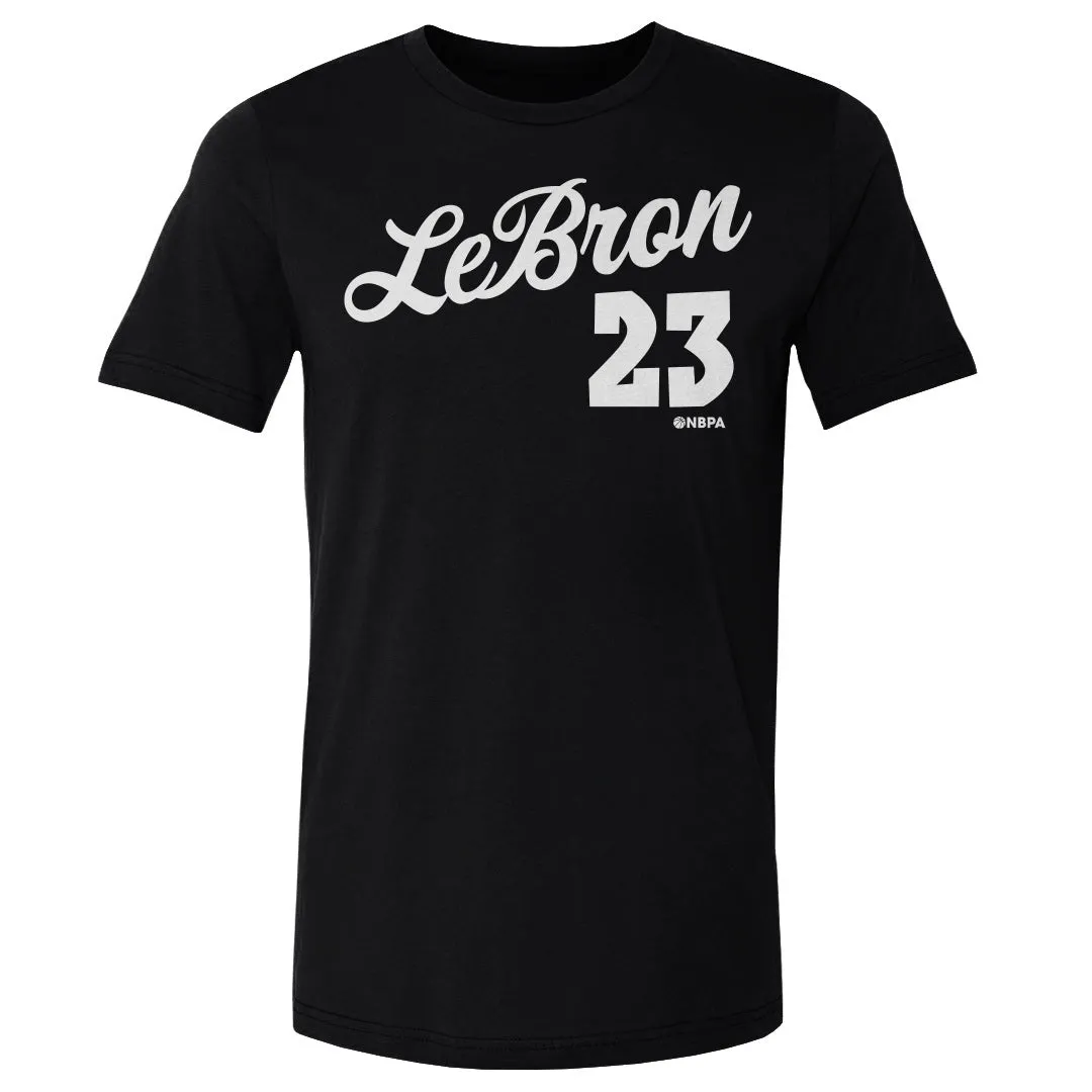 LeBron James Los Angeles Script WHT sold by 500 Level product image thumbnail 2
