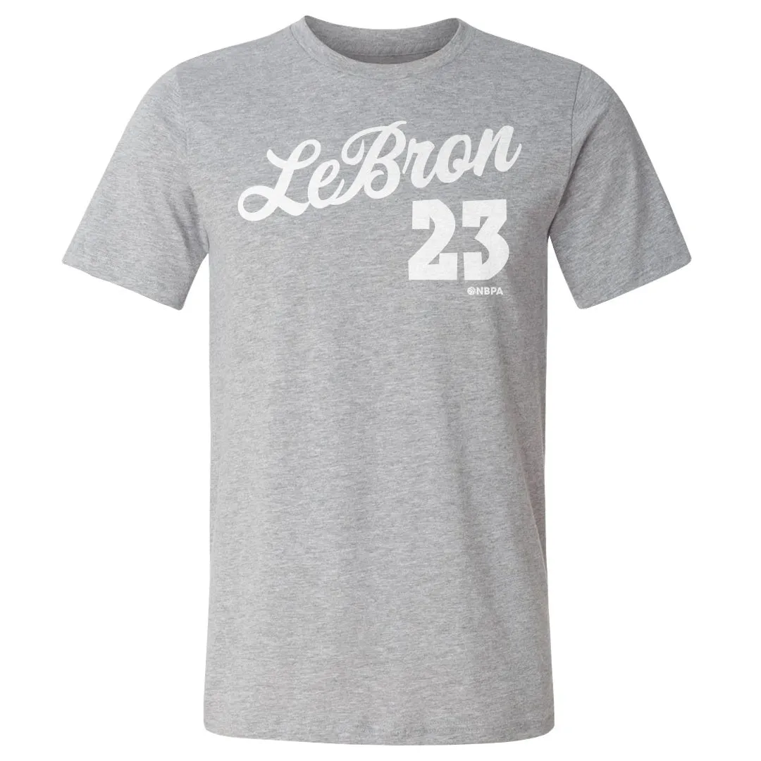 LeBron James Los Angeles Script WHT sold by 500 Level product image thumbnail 3