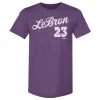 LeBron James Los Angeles Script WHT sold by 500 Level