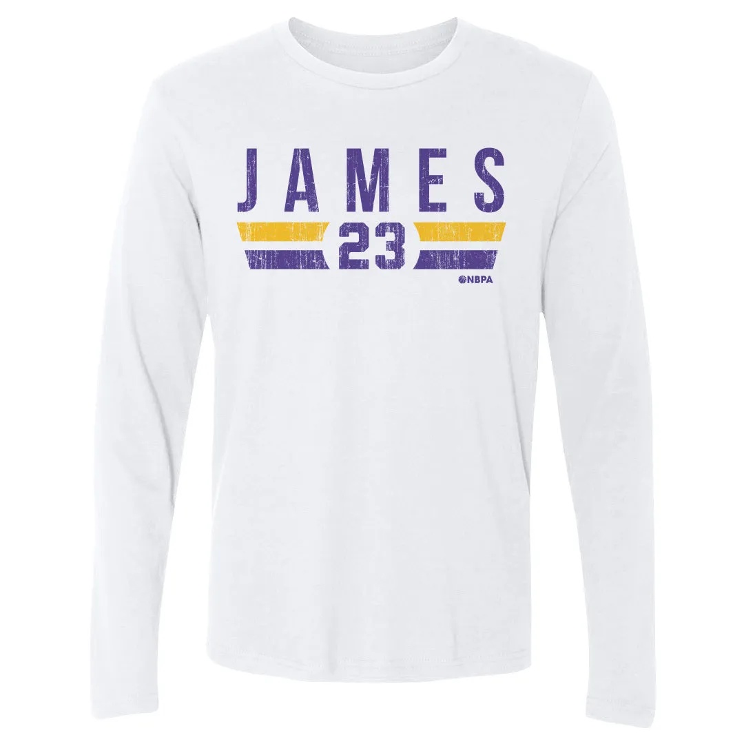 LeBron James Los Angeles Lakers Font sold by 500 Level product image thumbnail 2