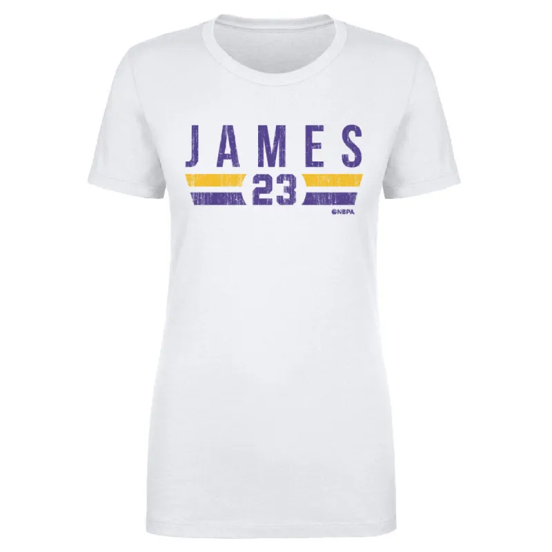 LeBron James Los Angeles Font sold by 500 Level