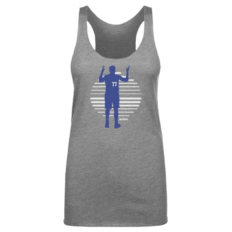 Luka Doncic Silhouette Lines WHT sold by 500 Level
