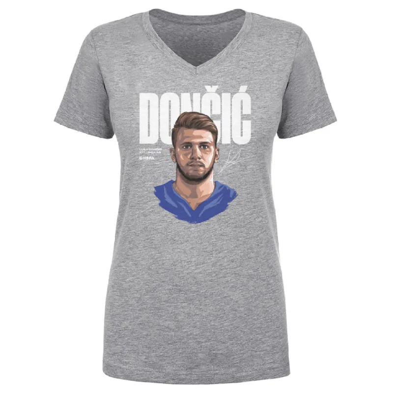 Luka Doncic Game Face WHT sold by 500 Level