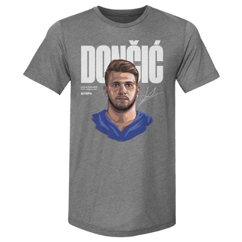 Luka Doncic Game Face WHT sold by 500 Level