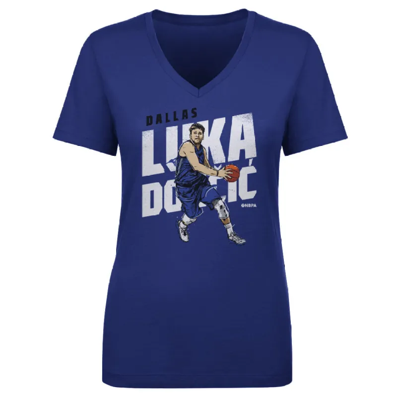 Luka Doncic Drive W WHT sold by 500 Level