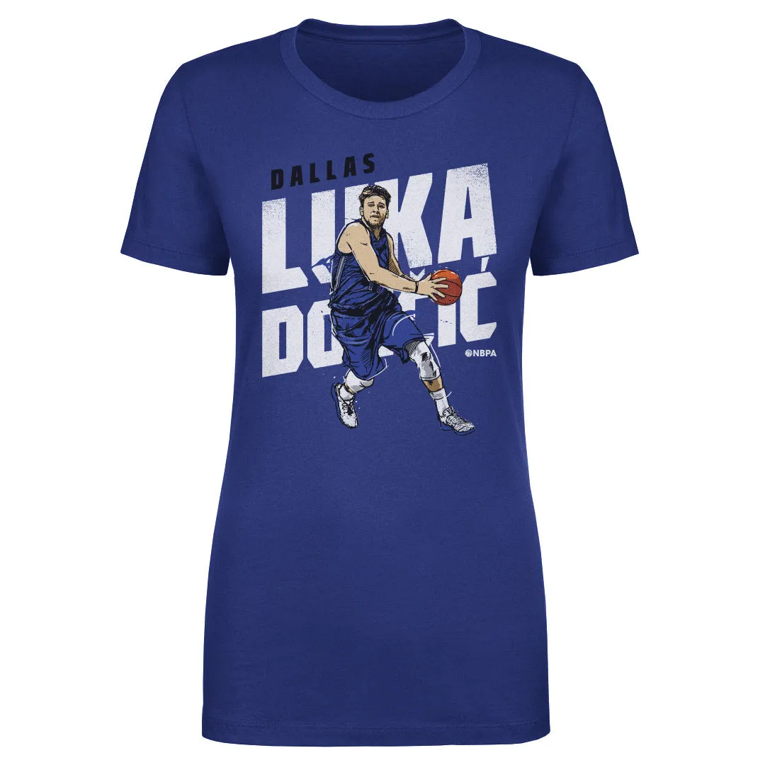 Luka Doncic Drive W WHT sold by 500 Level