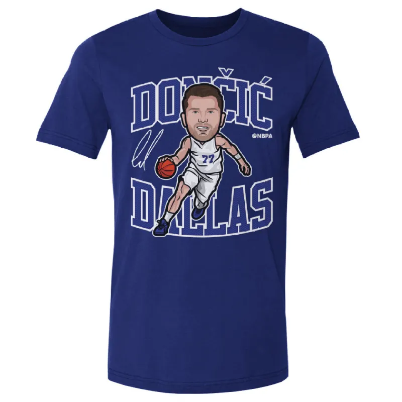 Luka Doncic Dallas Toon WHT made by 500 Level