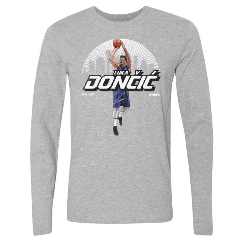Luka Doncic Dallas Skyline WHT sold by 500 Level