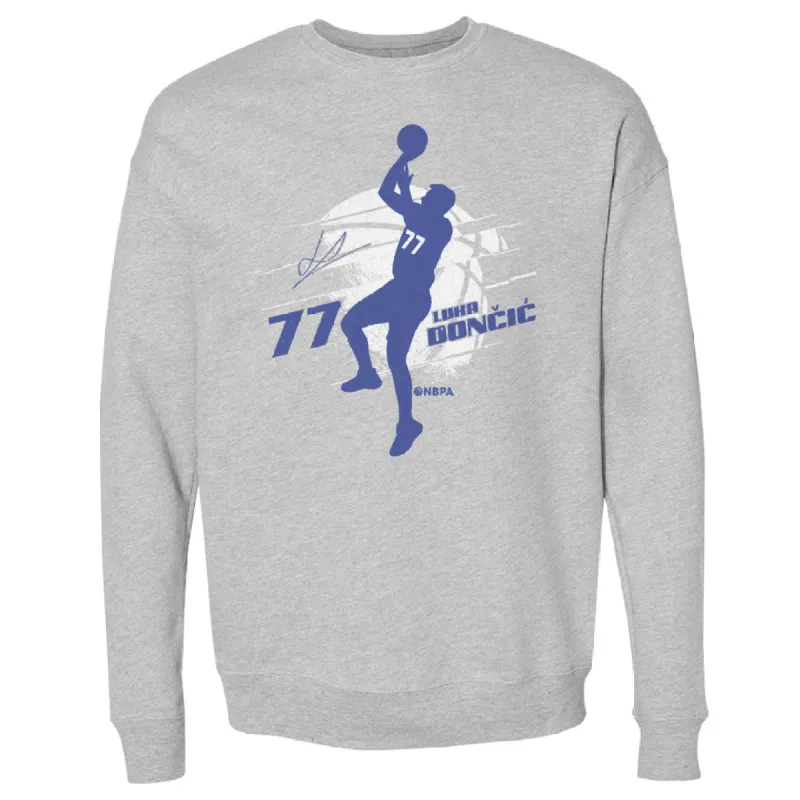 Luka Doncic Dallas Silhouette WHT sold by 500 Level