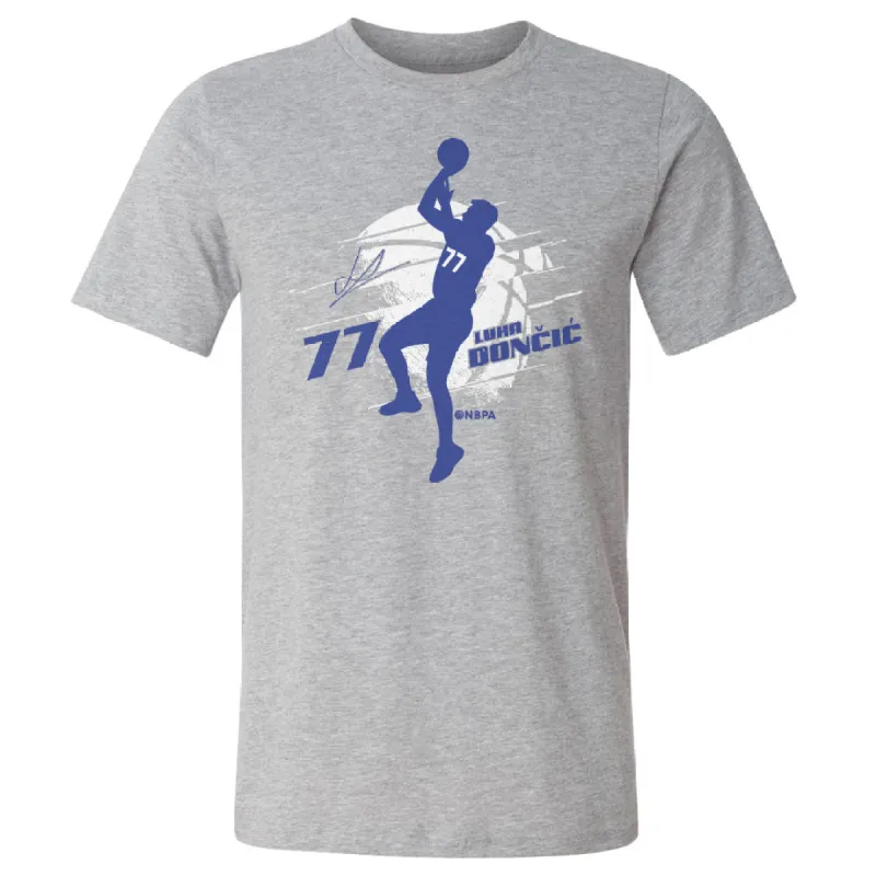 Luka Doncic Dallas Silhouette WHT sold by 500 Level