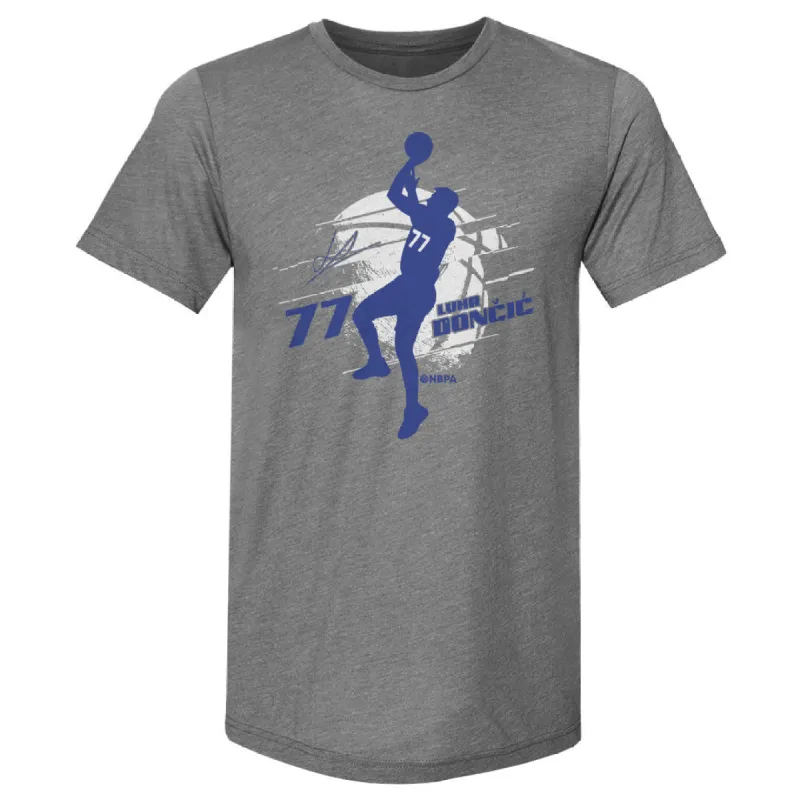 Luka Doncic Dallas Silhouette WHT sold by 500 Level