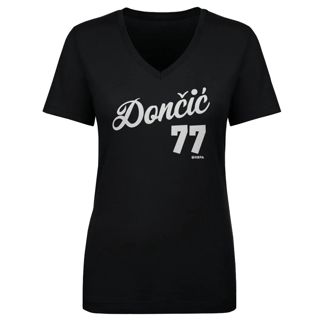 Luka Doncic Dallas Script WHT sold by 500 Level product image thumbnail 3