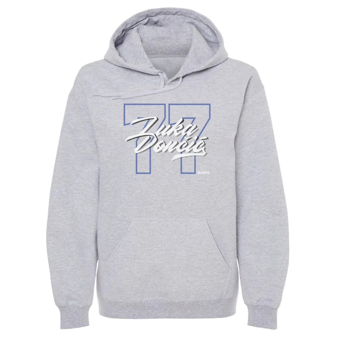 Luka Doncic Dallas Number Script WHT sold by 500 Level