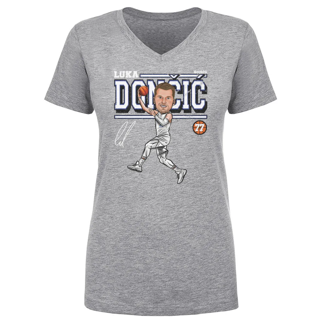 Luka Doncic Cartoon WHT sold by 500 Level