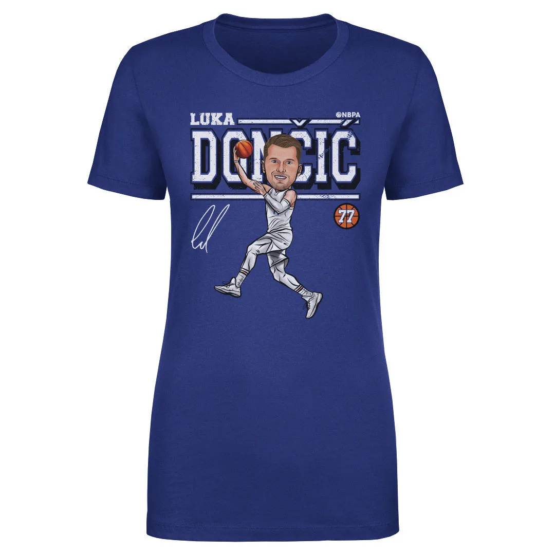 Luka Doncic Cartoon WHT sold by 500 Level