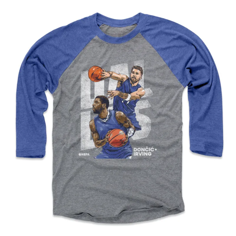 Kyrie Irving & Luka Doncic Dallas Duo WHT sold by 500 Level