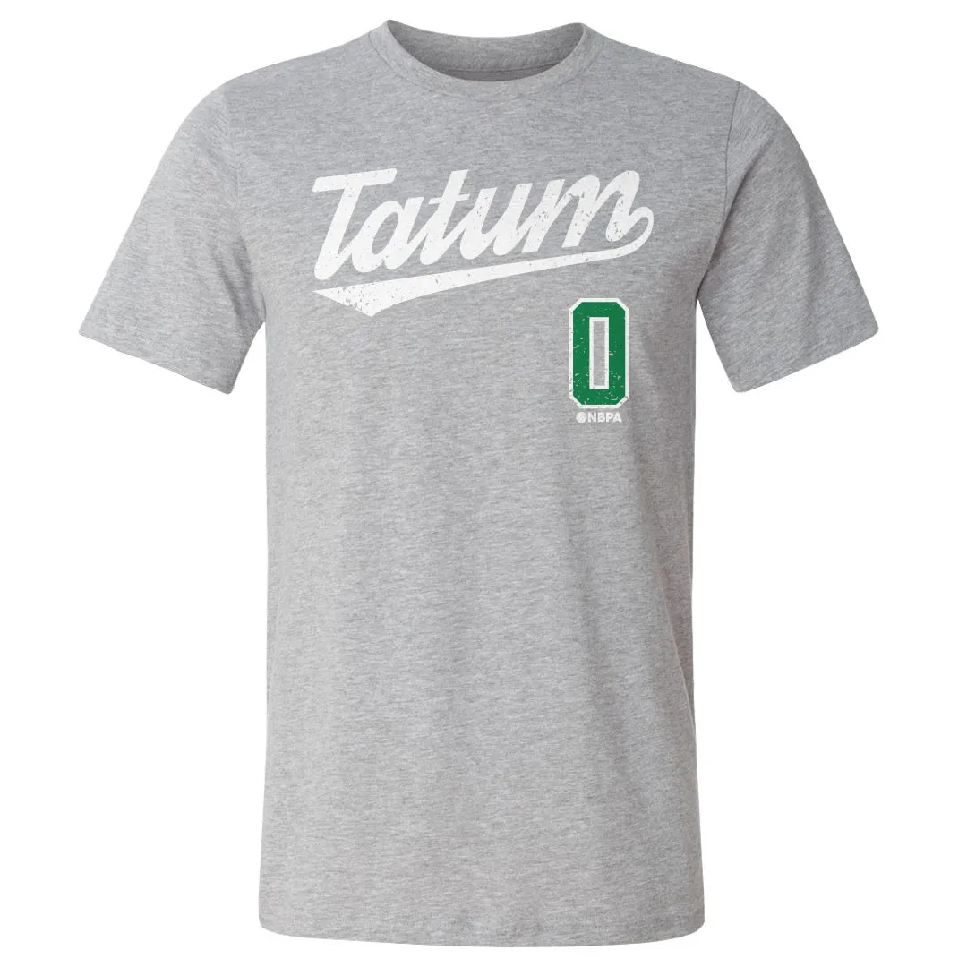 Jayson Tatum Script W WHT sold by 500 Level