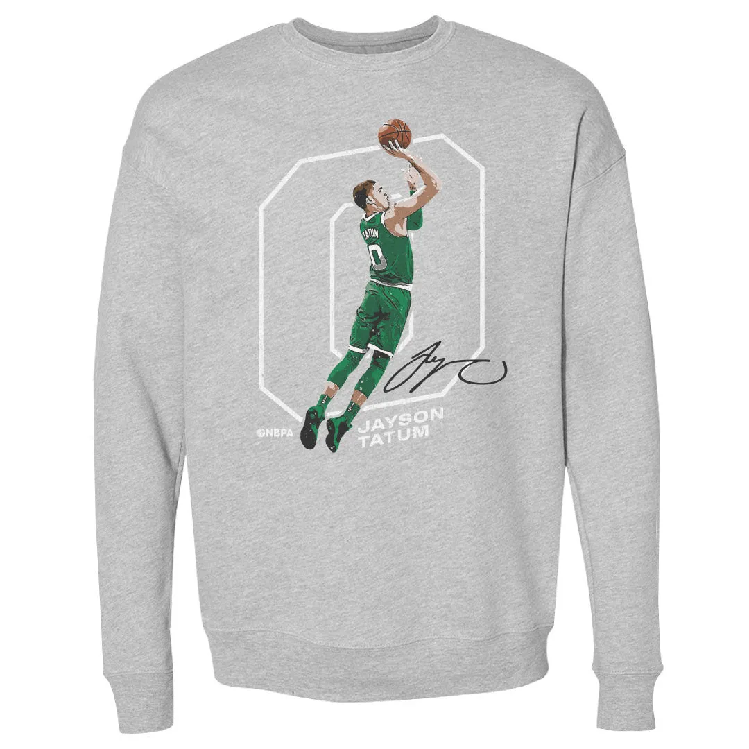 Jayson Tatum Outline W WHT sold by 500 Level